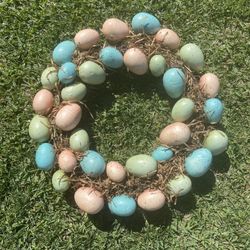 Easter Egg Wreath 