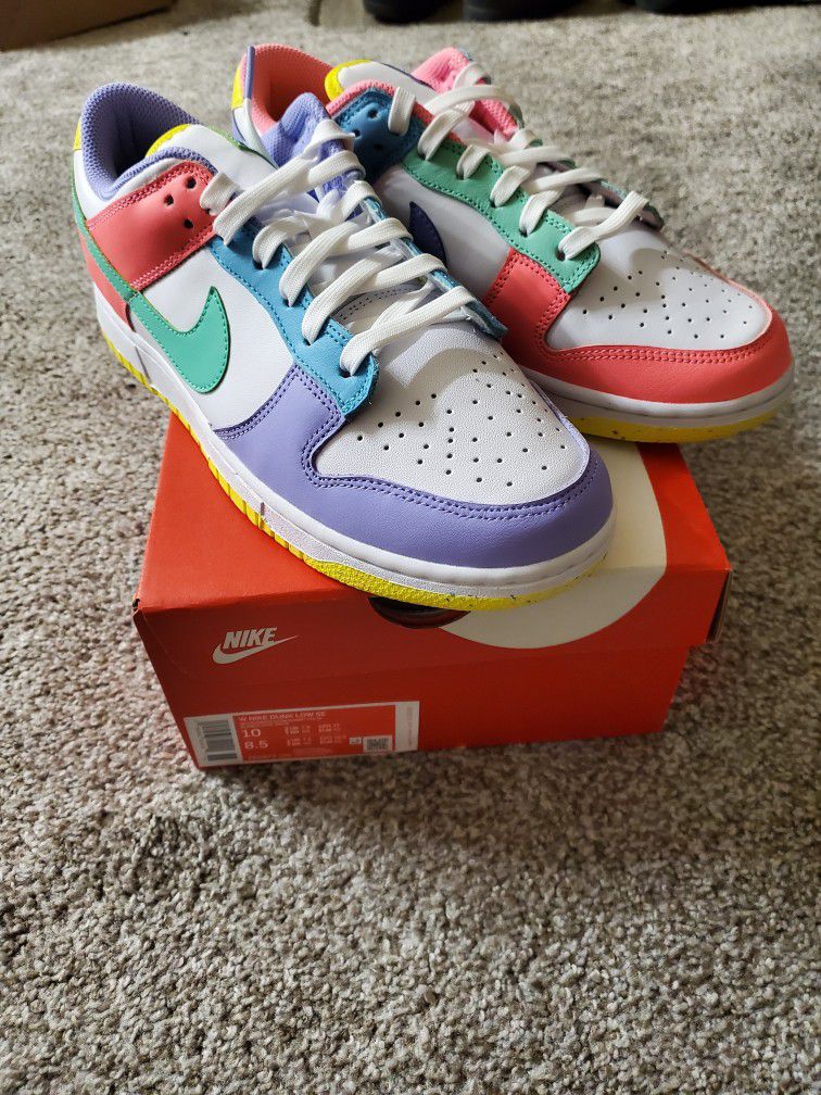 Nike Dunk Low Easter Candy Size 10W (Men 8.5)