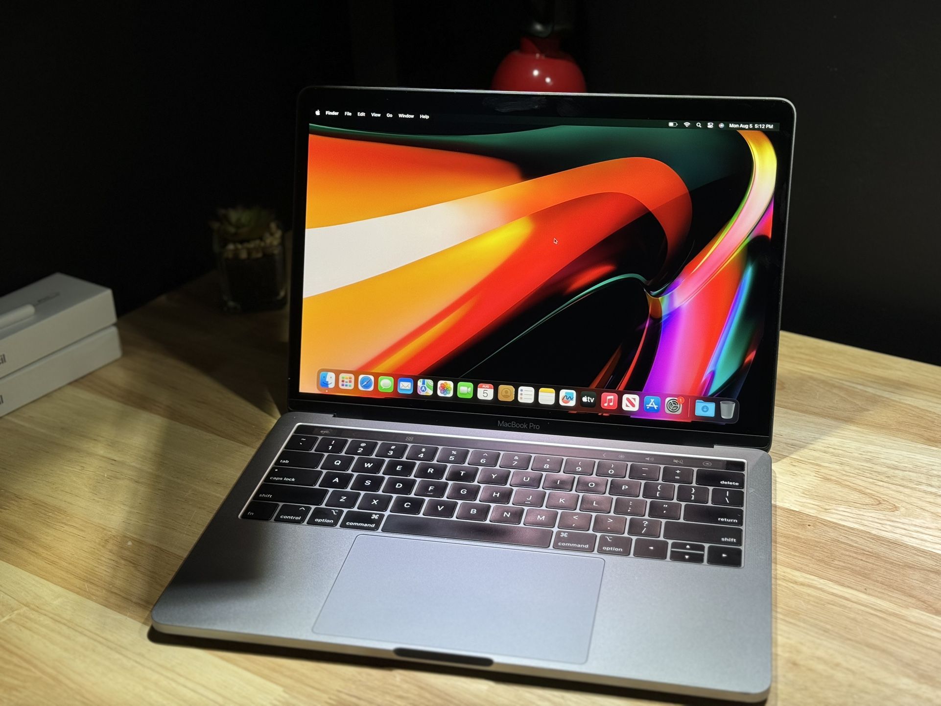 Apple 13” MacBook Pro Touchbar With Charger