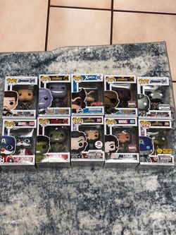 Marvel Funko pops