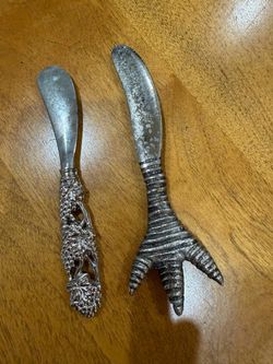 Small cheese knives or butter/jelly spreaders
