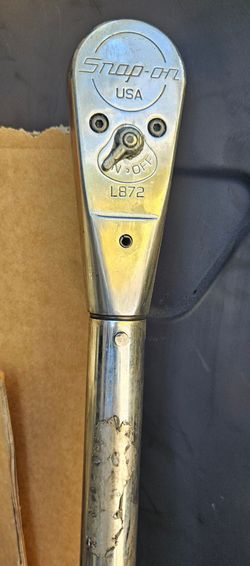 Snap on L872,  Snap-on QD4R600A 3/4" Head Torque Wrench
