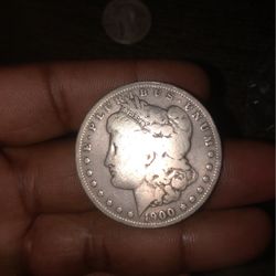 1900 Uncirculated Silver Dollar