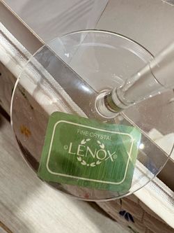Lenox Fine Crystal Stemmed Glass
