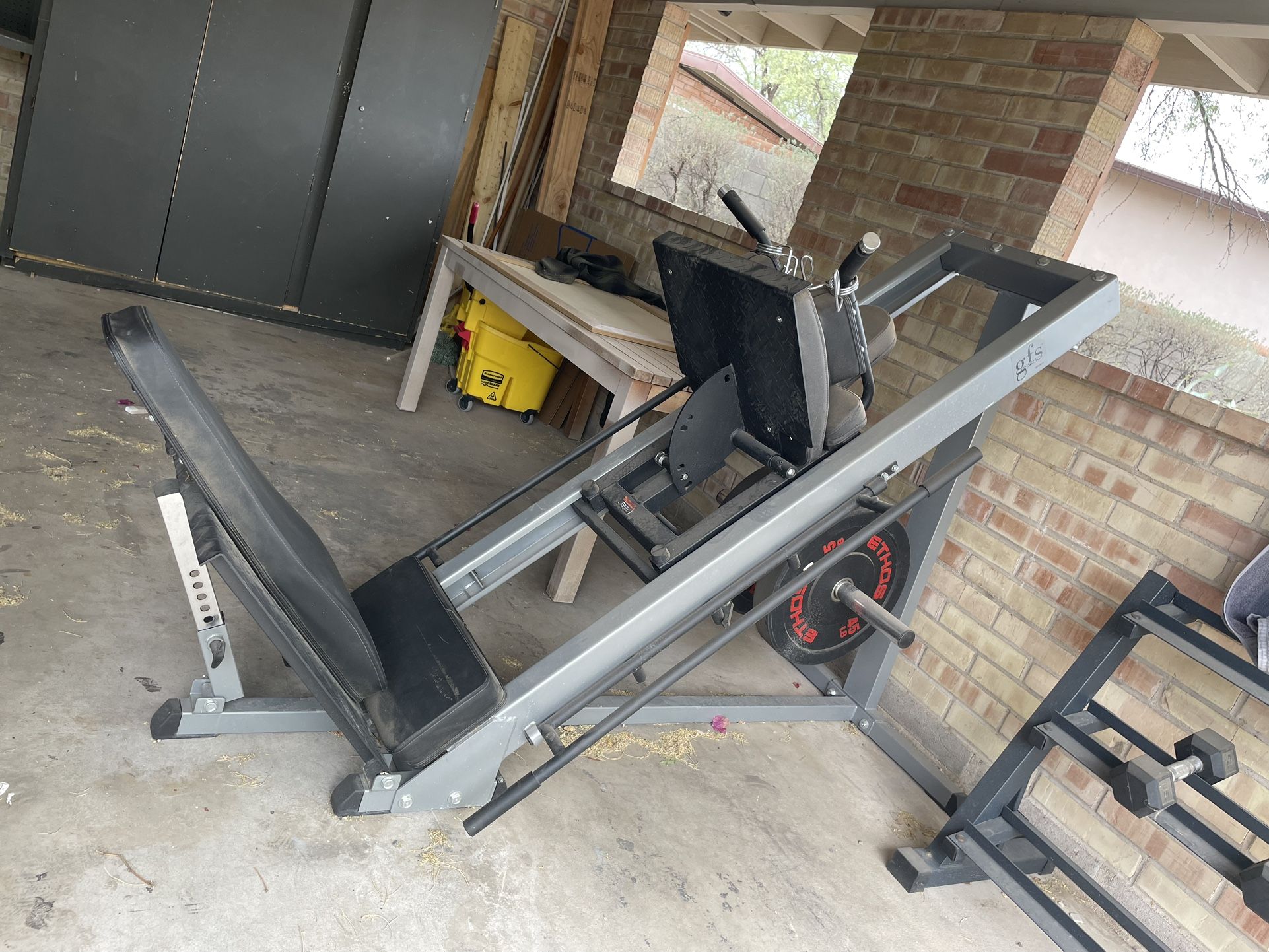 Leg Press- G Fitness style