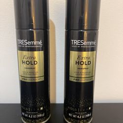 Lot Of 2 - TRESemme Extra Hold Hair Spray #4 Frizz Control ( 4.2 Oz ) Each