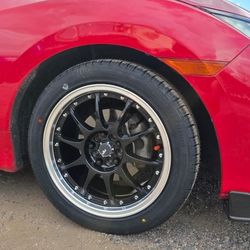 17x7.5 Revolution Wheels And Tires 235/45/17 Ferentino 