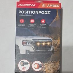 Alpena Amber Led Position Pods