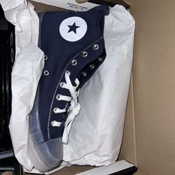 Blue Ghosted Converses 