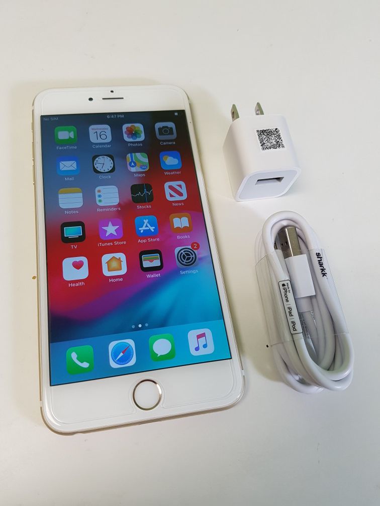 UNLOCKED IPHONE 6 PLUS 64GB GOLD PERFECT CONDITIONS !!! PRICE IS FIRM !!!