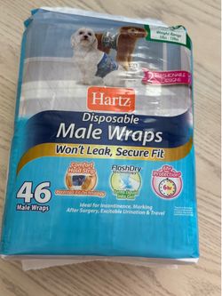 Hartz Disposable Male Wraps