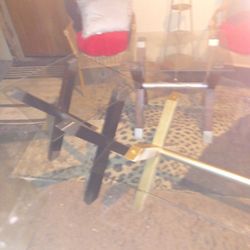 Glass Coffee Table 2 End Tables 