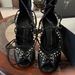 Authentic Giuseppe Strapped Heels 8.5