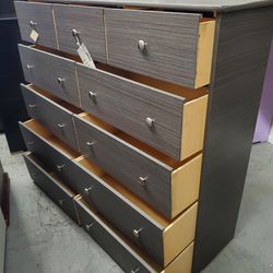 New Large Grey 11 Drawer Dresser Available In Other Colors 