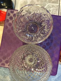 Glass center piece