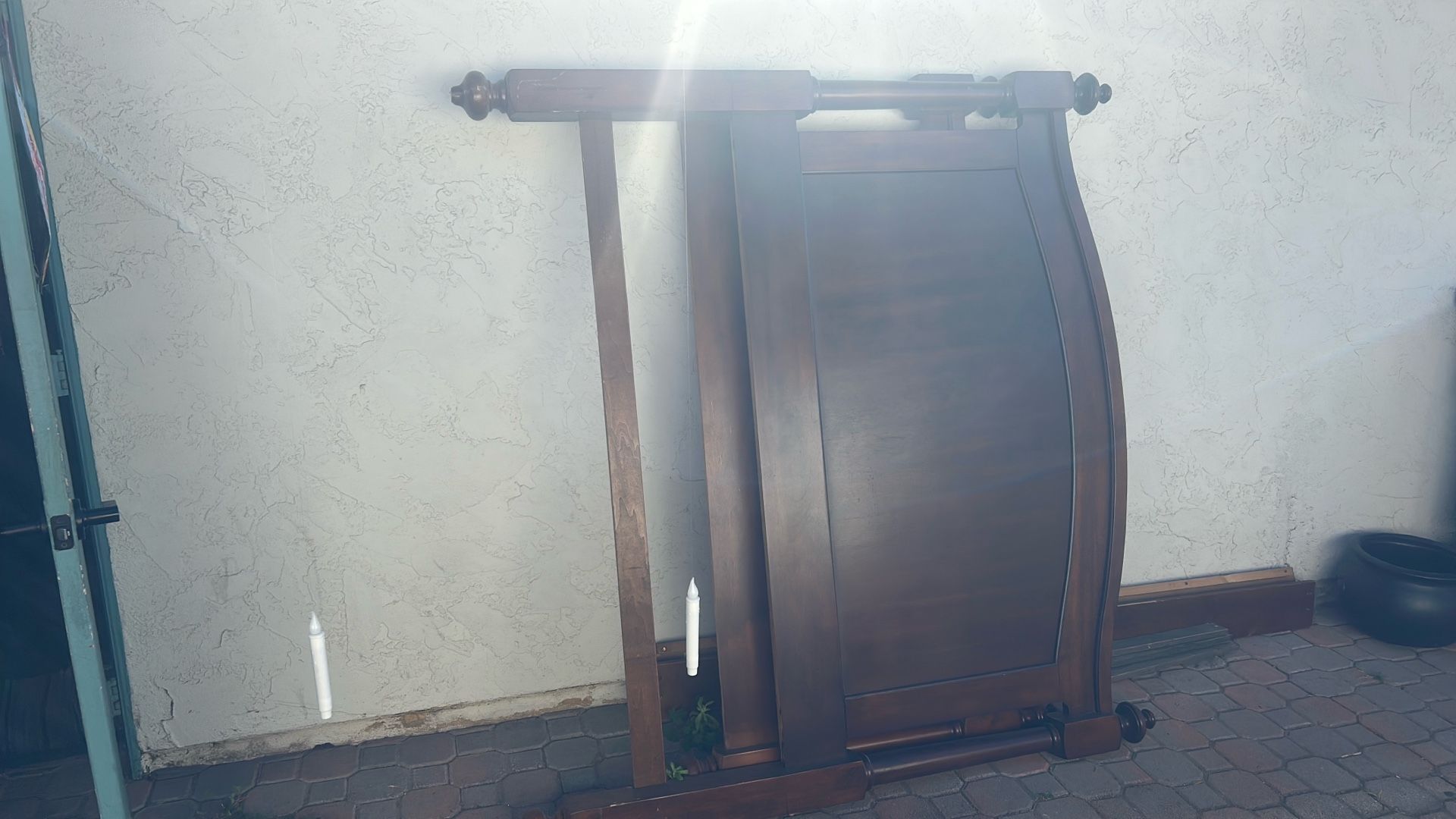 Solid Wood Queen Bed Frame