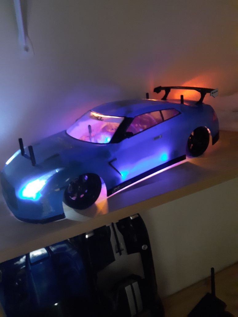 brushless Nitro RCX Nissan GTR drift car