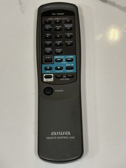 AIWA RC-7AS06 REMOTE CONTROL