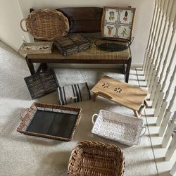 Trays Baskets Storage 