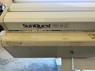 Sun quest pro 24XL tanning bed