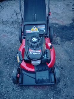 Honda powered Troy Bilt self propelled mower
