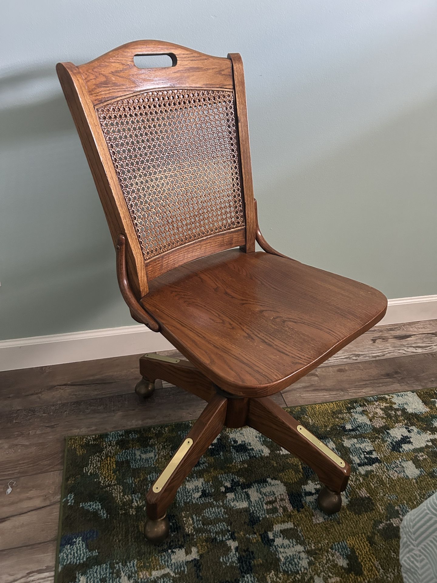 Oak Office Chair
