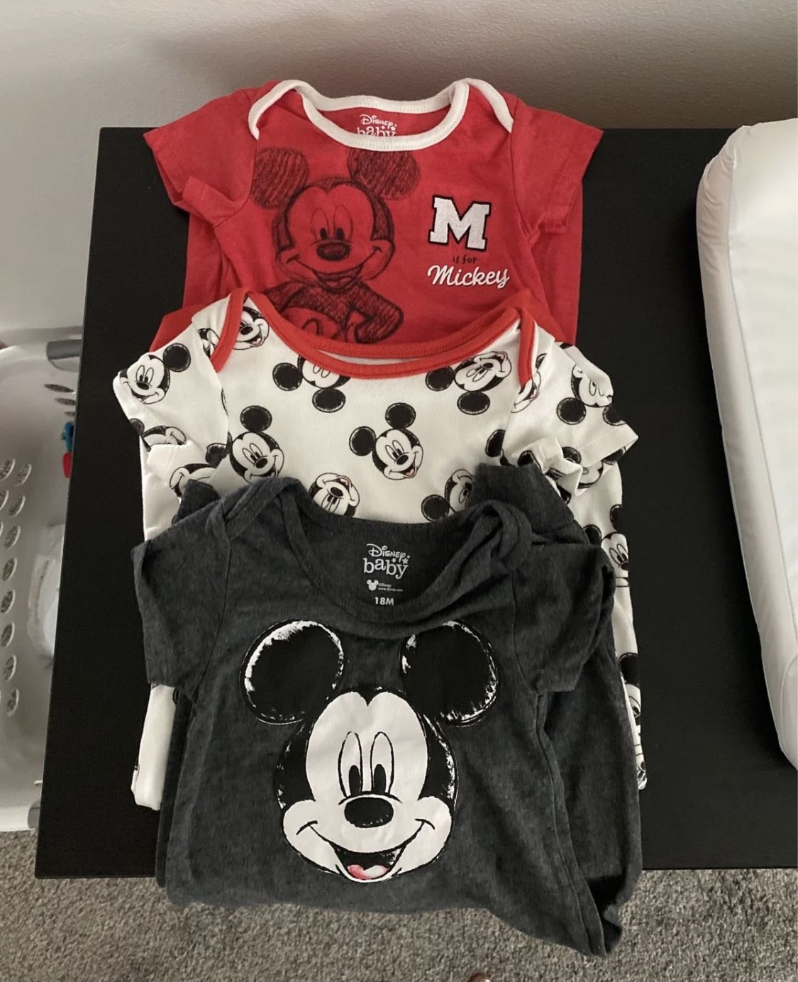 18 Months Disney Baby Onesies 