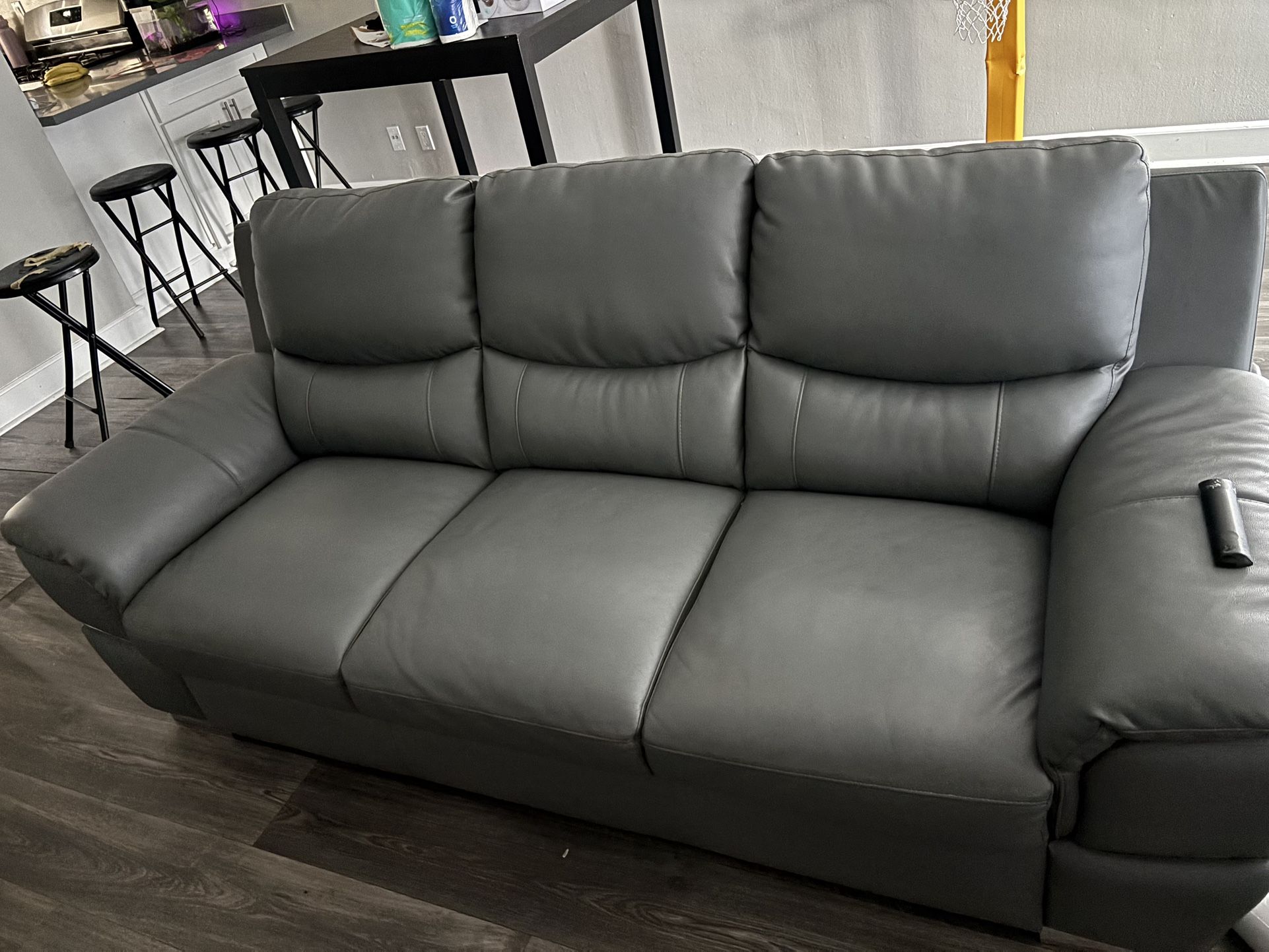 Leather Couch Set