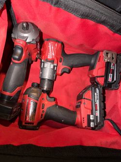 Milwaukee Fuel M12 Wrench/Drills Bundle