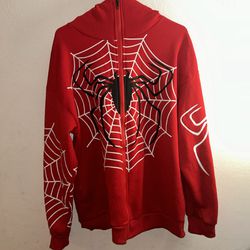 Full Zip Spider-Man Hooded Jacket