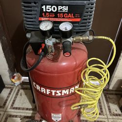 Craftsman 150 PSI Air Compressor and 5 Tools