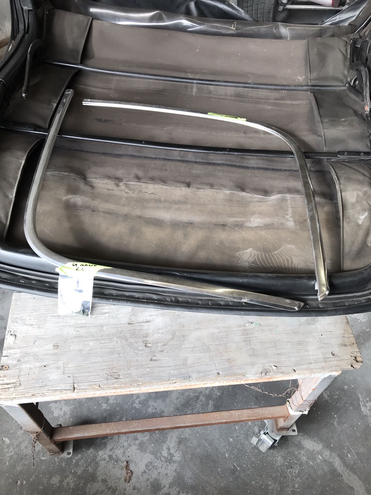 1968 Camaro Convertible Bows