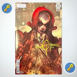 Absolute Batman #22🔑1ST HARLEY QUINN FULL APPEARANCE! Signed Dan Quintana! 🔥🔥