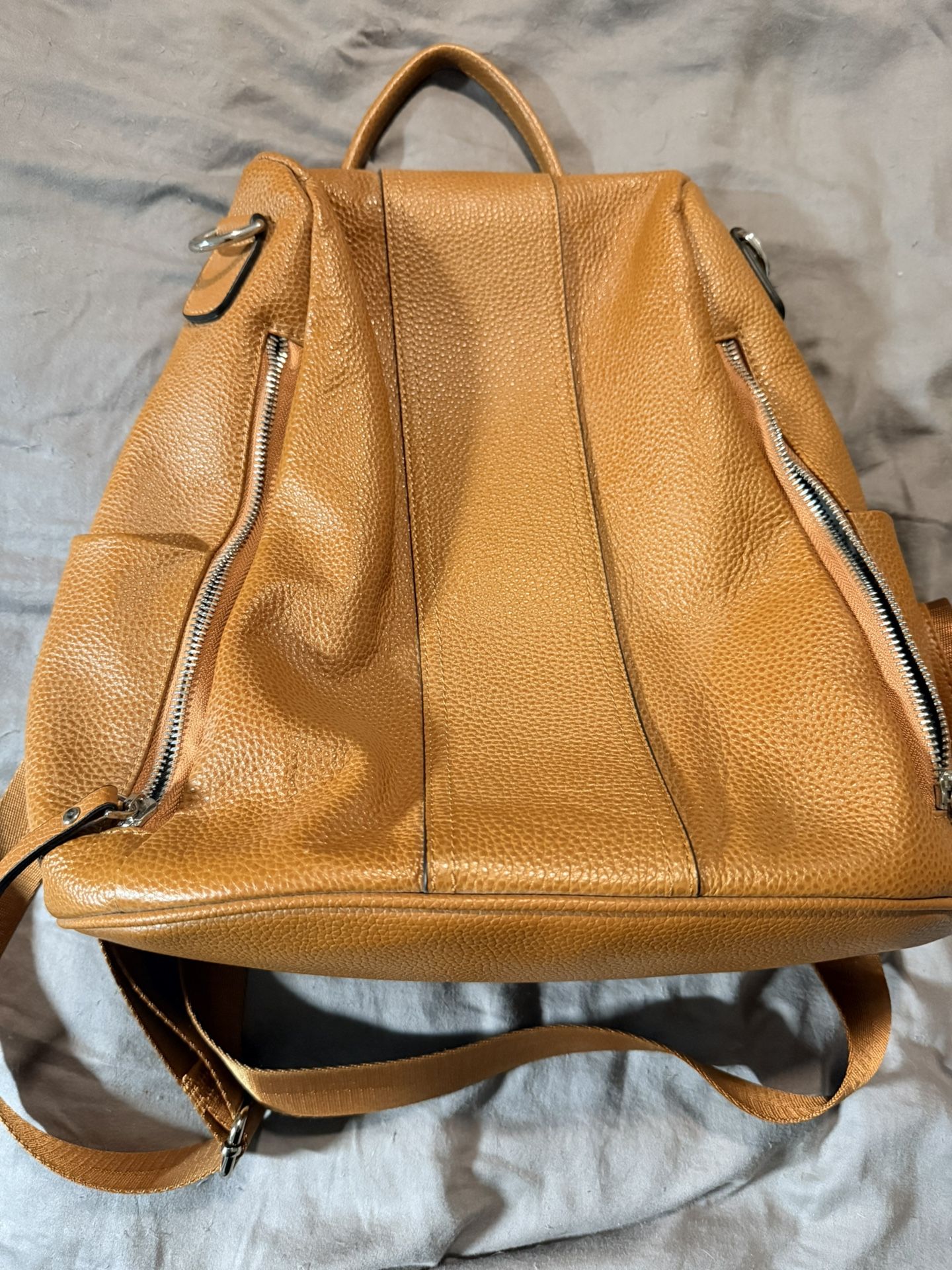 Seammer Leather Backpack Purse