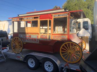 Popcorn, lemonade Wagon