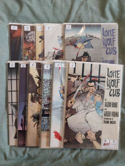 Lone Wolf and Cub Comic Book Lot