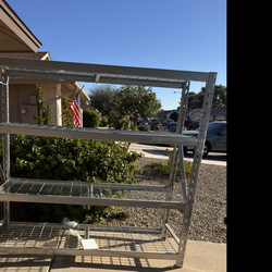 Heavy duty industrial garage storage rack