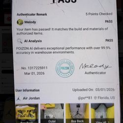 Size 11 Men’s Jordan 4 Lightning 