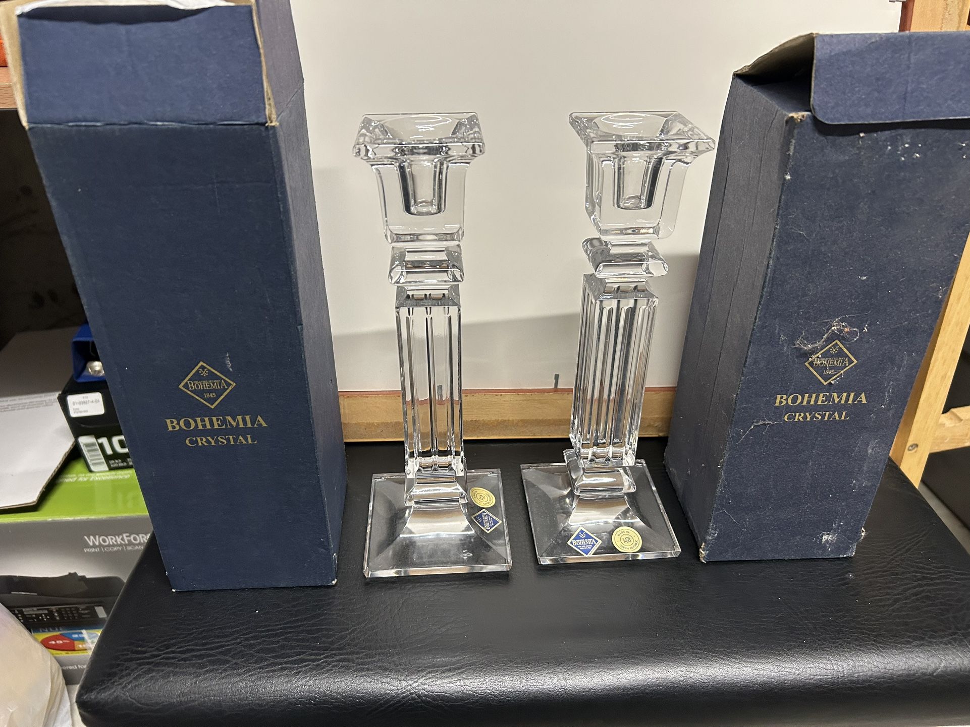 Crystal Candle Holders
