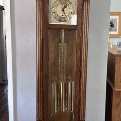 Vintage Sligh Grandfather Clock