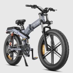 Engewe X26 26 Inch Fat Tire Foldable Electric Bicycle 28MPH 