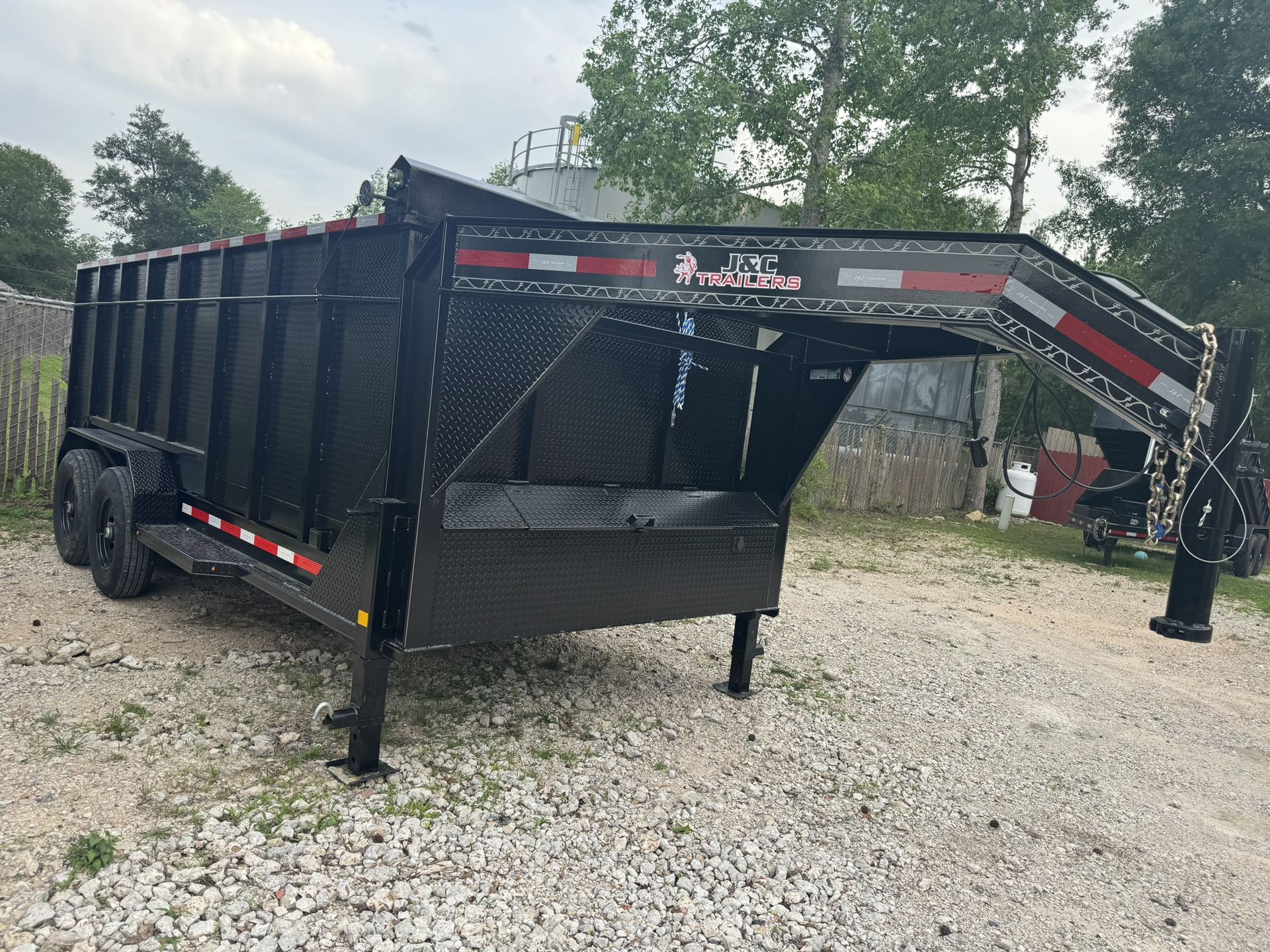 New Dump Trailer 7x14x4 8 Virlos 