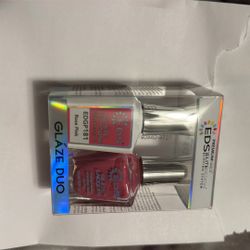 PREMIUMNAILS EDS Glaze Duo (Gel + Lacquer) | EDGP 106 Clear Red