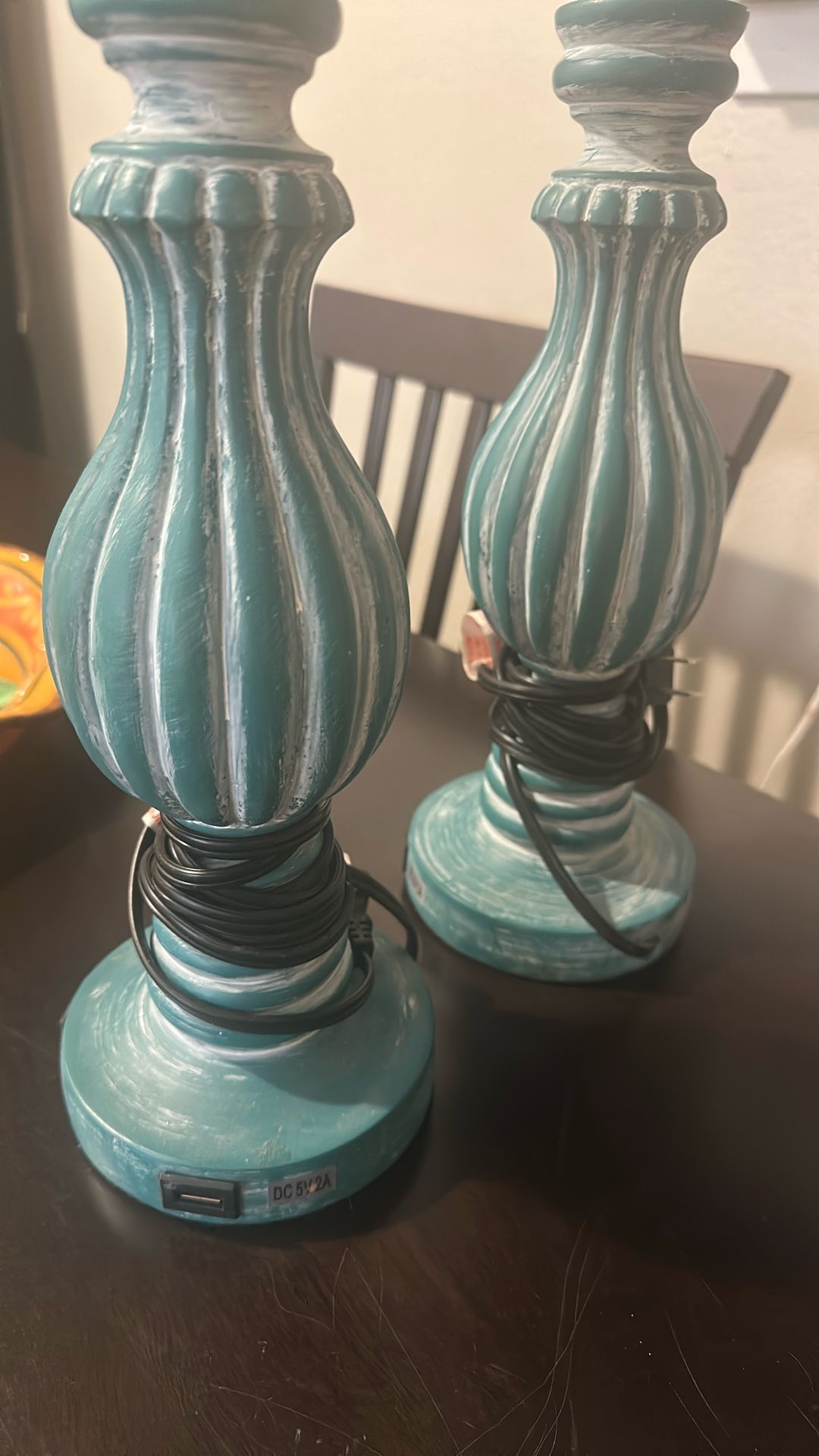 Set Of Wayfair Lamps With USB Ports
