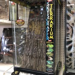 Skyscraper Terrarium Stand Up Tank 