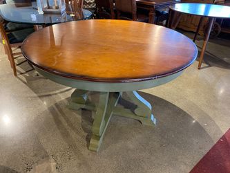 PIER 1 Marchella Sage Round Dining Table