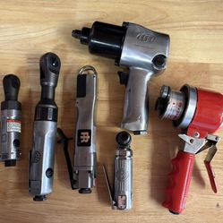 Mac Tools, Matco, Ingersoll Rand Air Tool Lot 
