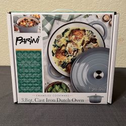3.8qt. Cast Iron Dutch Oven