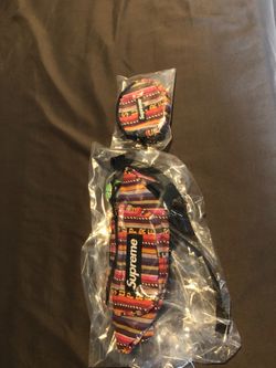SUPREME waist bag and pouch coin multicolor ‼️