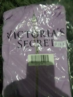 Large new pink full zip hooded jacket